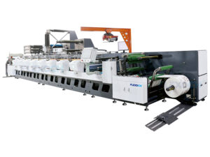 Machine d'impression flexographique en ligne