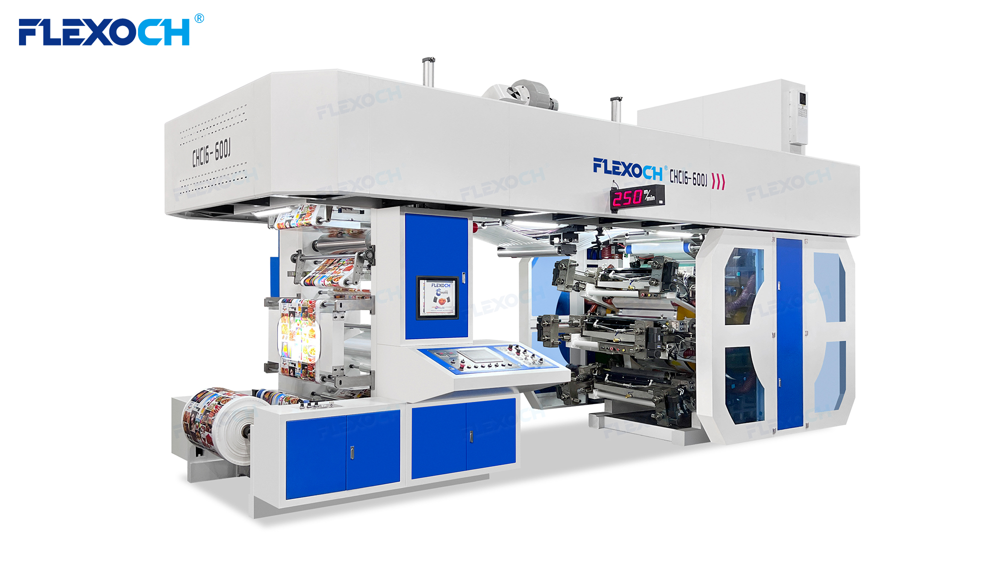 Machine d'Impression Flexo CI 6 Couleurs